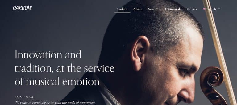 Nouveau site internet carbow